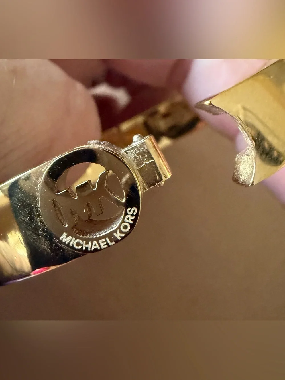 Michael Kors gold tone bracelet